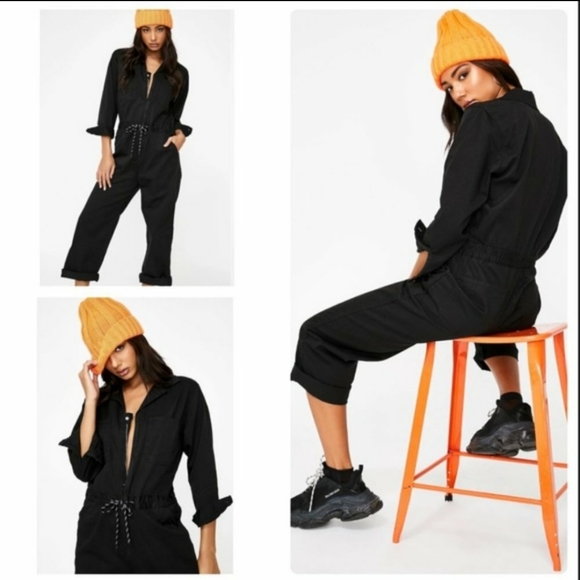 Dolls Kill | Levi's Luella Denim Utility Jumpsuit - Picture 2 of 6